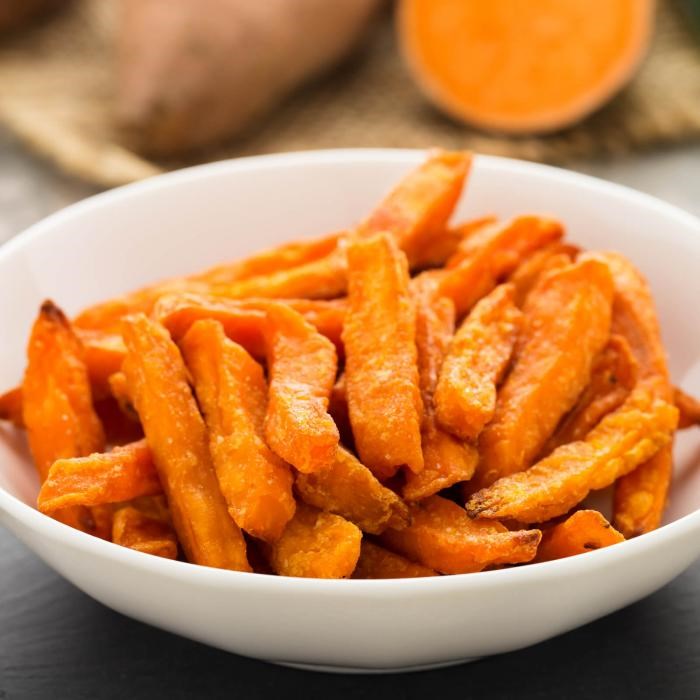 AirFyer Sweet Potato Fries with Chipotle Mayonnaise