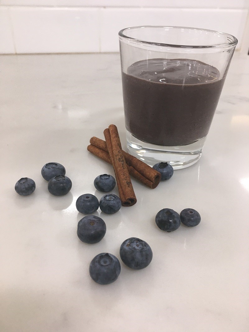 Blueberry Cocoa Smoothie