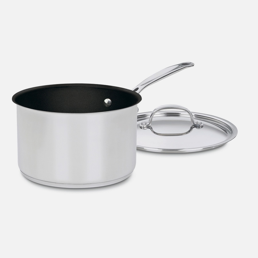 Discontinued Chef's Classic™ Nonstick Stainless 4 Quart Saucepan
