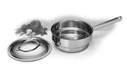 Discontinued 18cm Steamer Top with Cover (Fits 18cm Saucepans)