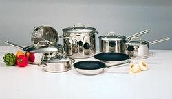 Discontinued 13 Piece Everyday Stainless Cookware Set