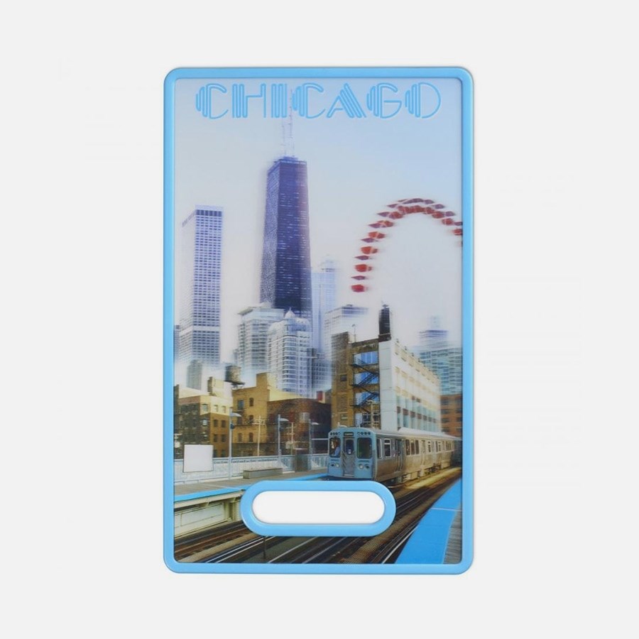 3D Chicago Cutting Board