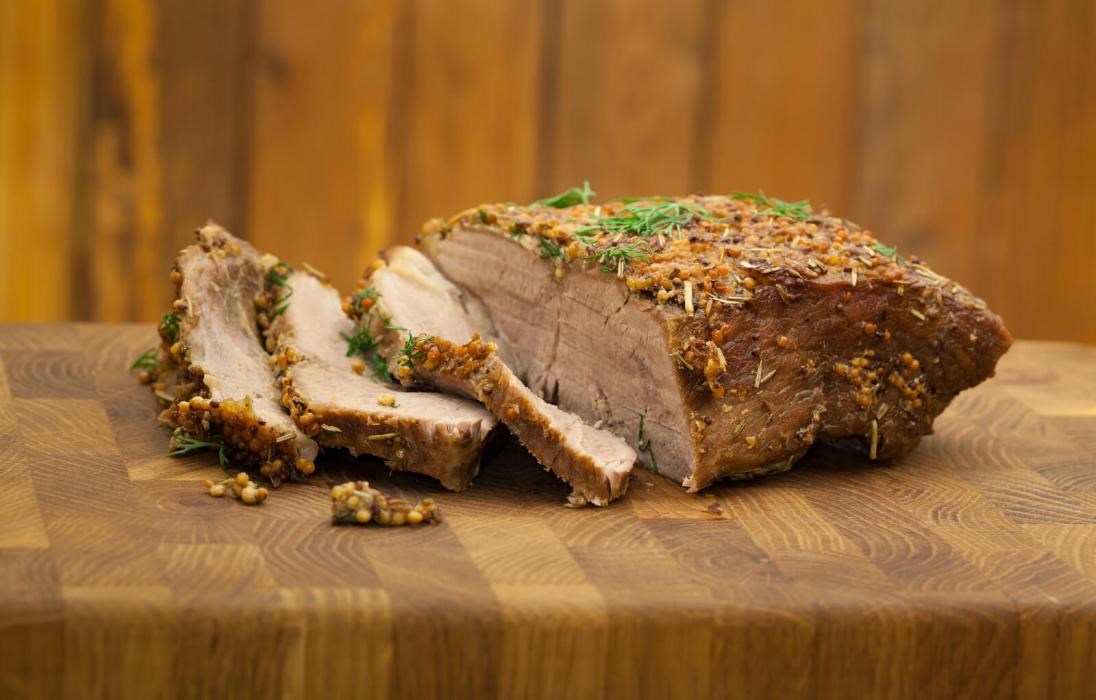 Fresh Herb-Crusted Pork Roast