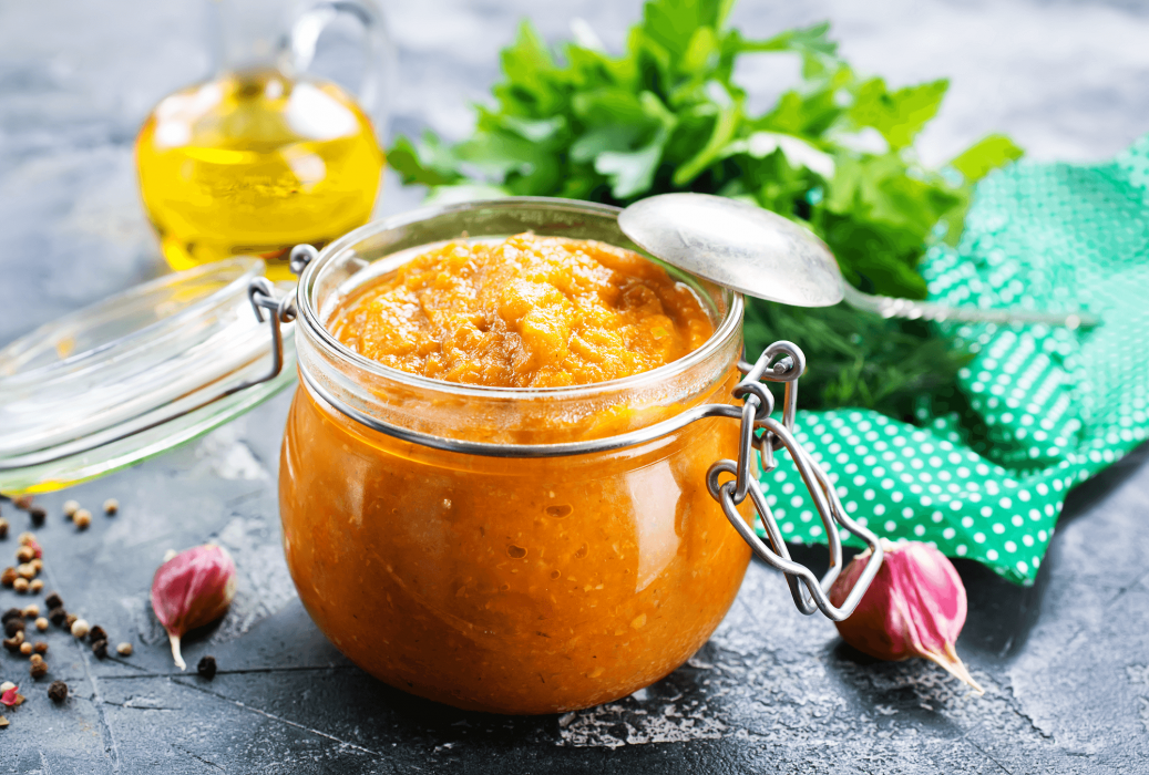 Roasted Garlic and Red Pepper Spread