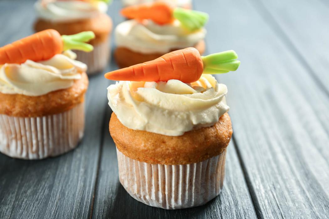 Carrot Cupcakes with Cream Cheese Frosting Submitted by maiah03