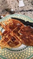 Savory Cheddar Chive Cornmeal Waffles Submitted by Danube66