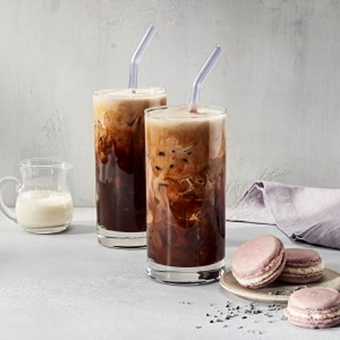 Lavender Iced Coffee