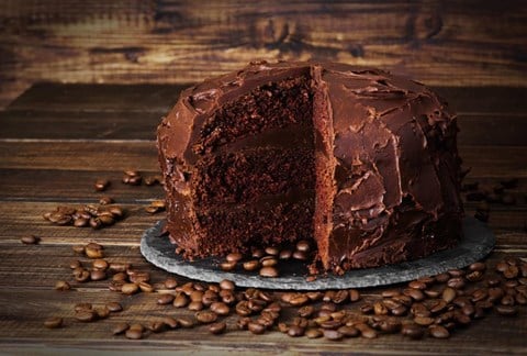 Deep Chocolate Layer Cake (for standmixer)