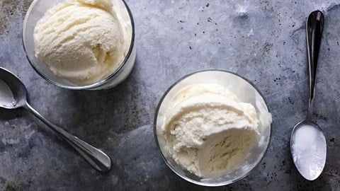 Simple Vanilla Ice Cream - 3 cups