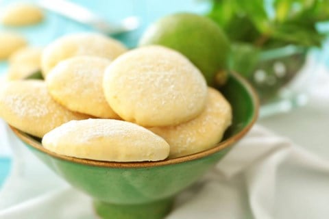 Lemon Lime Sugar Cookies - 3 1/2 Dozen