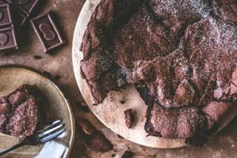 Chocolate Soufflé Cake - Brick Oven