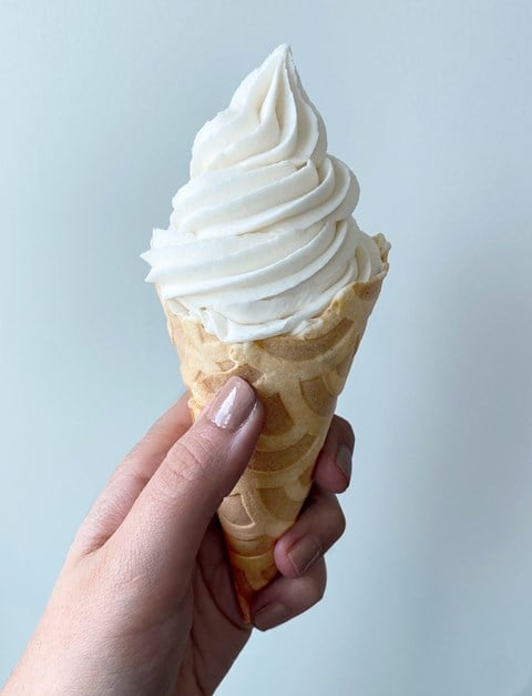 Soft Serve Vanilla Ice Cream