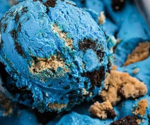 Blue Monster Ice Cream