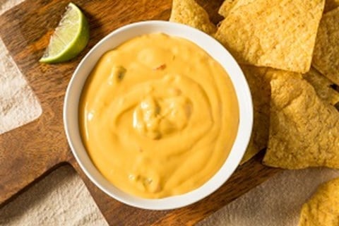 Green Chile Cheddar Dipping Sauce