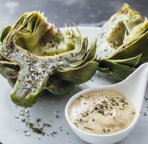 Artichokes With Three Sauces