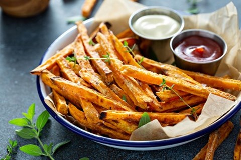 Sweet Potato Fries with Chipotle Mayonnaise