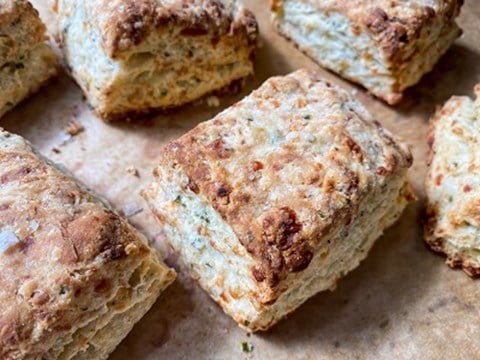 Cheddar-Chive Biscuits