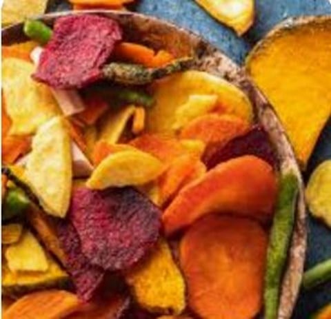 Root Veggie Chips with Rosemary & Sea Salt