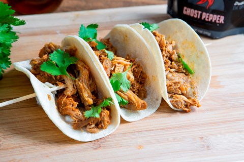 Pineapple Chipotle Pulled Pork Tacos
