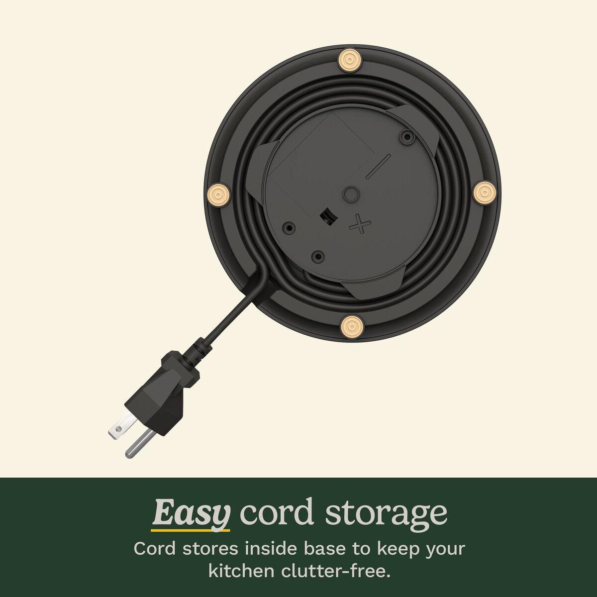 Soho&trade; 1-Liter Double-Wall Electric Kettle