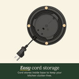 Soho&trade; 1-Liter Double-Wall Electric Kettle