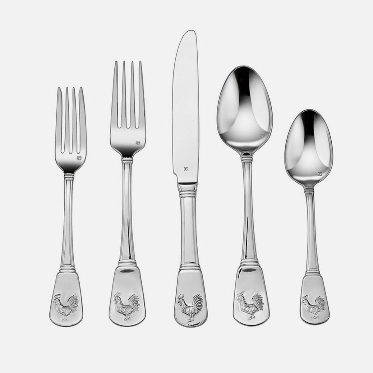 Discontinued French Rooster 20 Piece Set 1