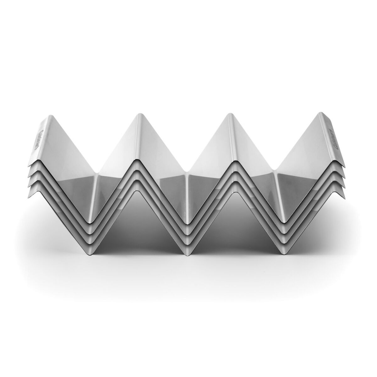 Discontinued 4-Pc Stainless Taco Tray Set 3