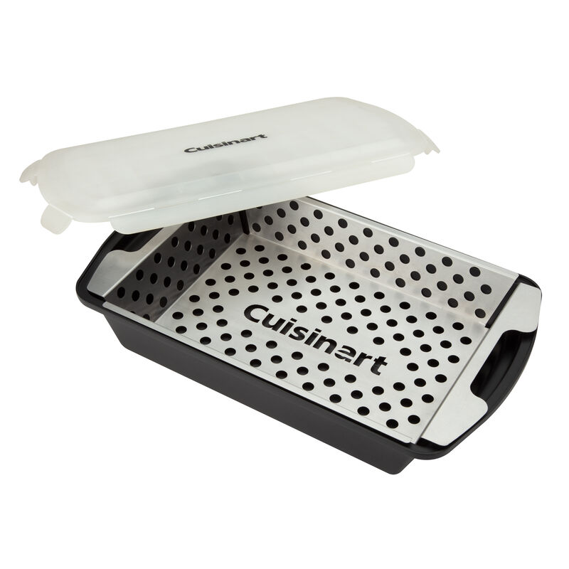 Marinade and Grilling Basket Set