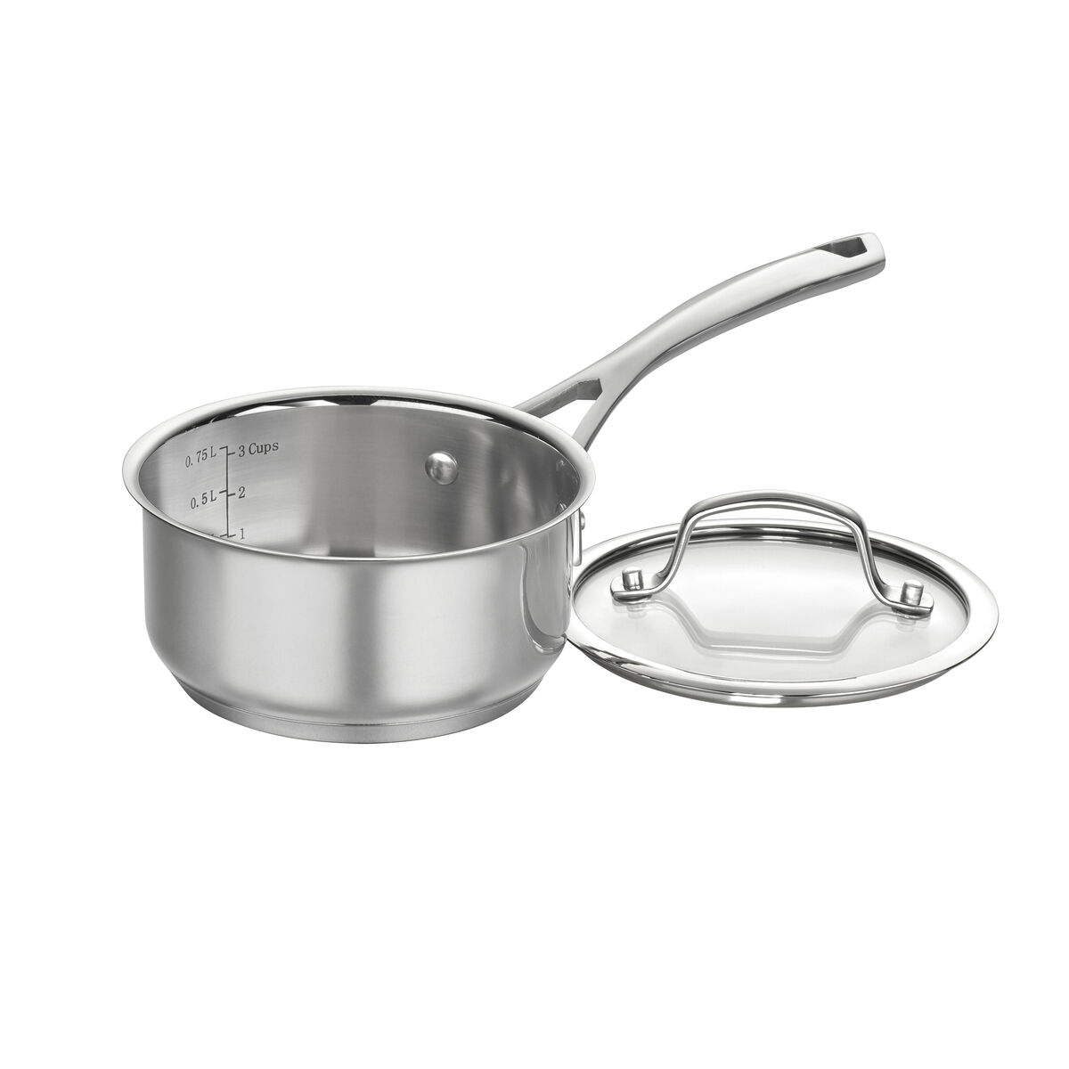 Discontinued Stainless 1Qt. Saucepan with cover 2