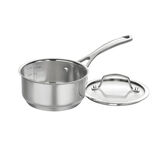 Discontinued Stainless 1Qt. Saucepan with cover 2