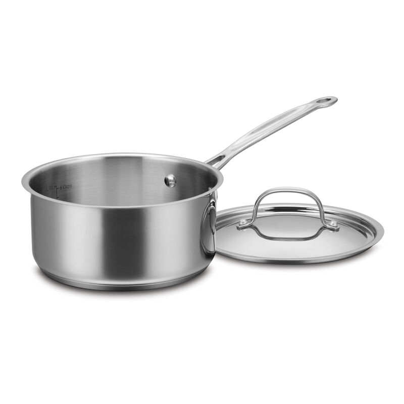 Chef's Classic&trade; Stainless 2 Qt. Saucepan with Cover