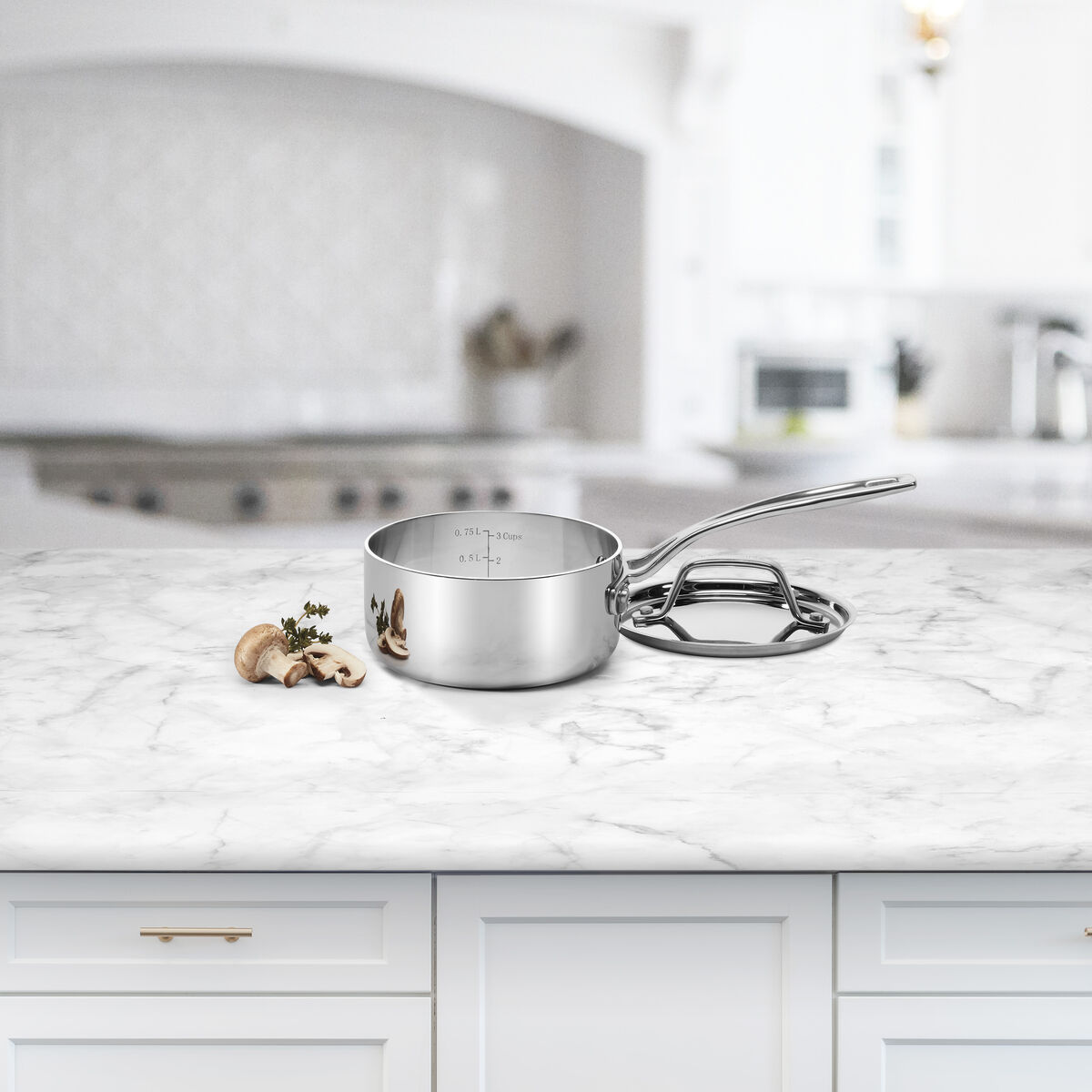 Discontinued Custom-Clad 5-Ply Stainless Steel 10 Piece Cookware Set 4