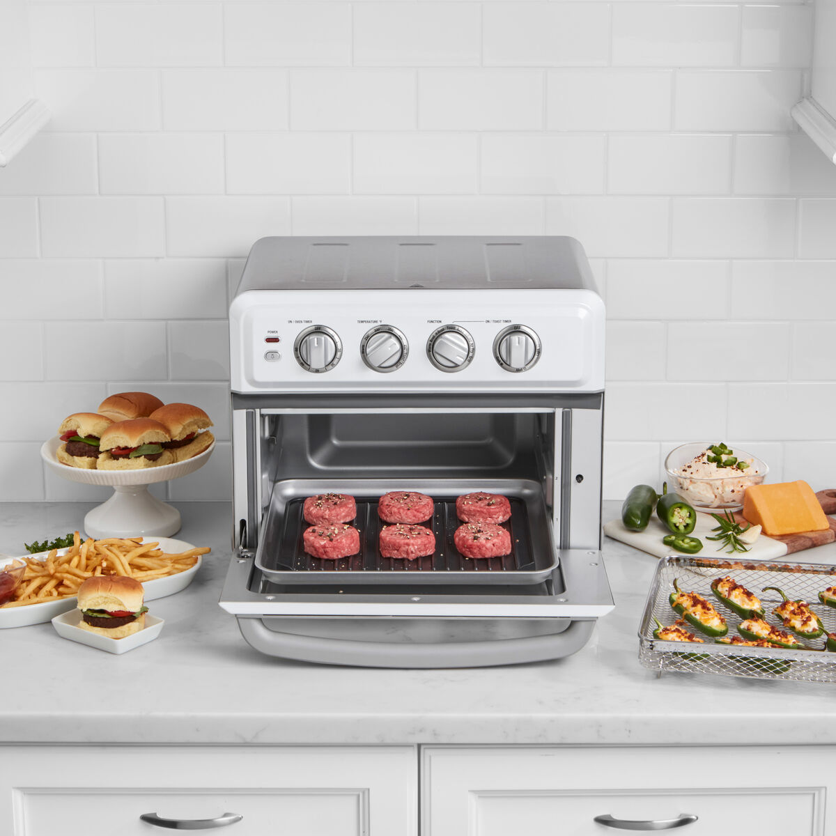 Air Fryer Toaster Oven with Grill