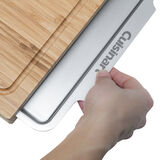 Bamboo Cutting Board with Slide Out Tray 5