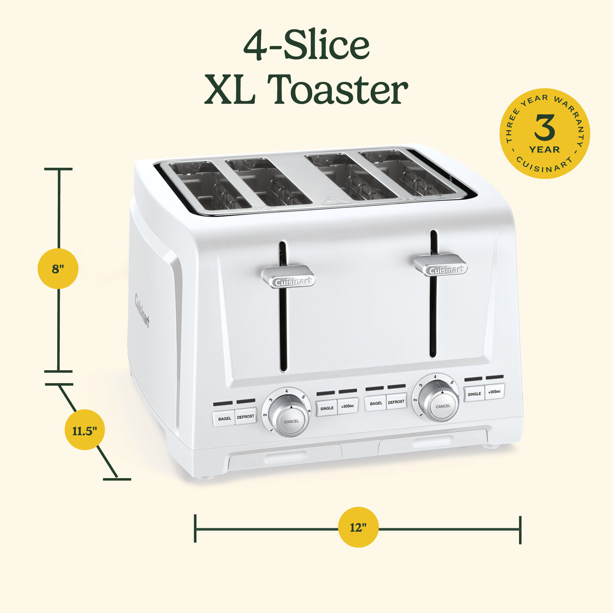 4-Slice XL Slot Toaster 8