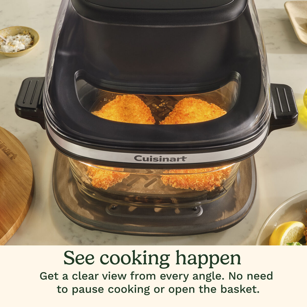 ClearView 4-quart Glass Basket Air Fryer