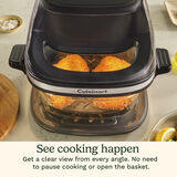 ClearView 4-quart Glass Basket Air Fryer