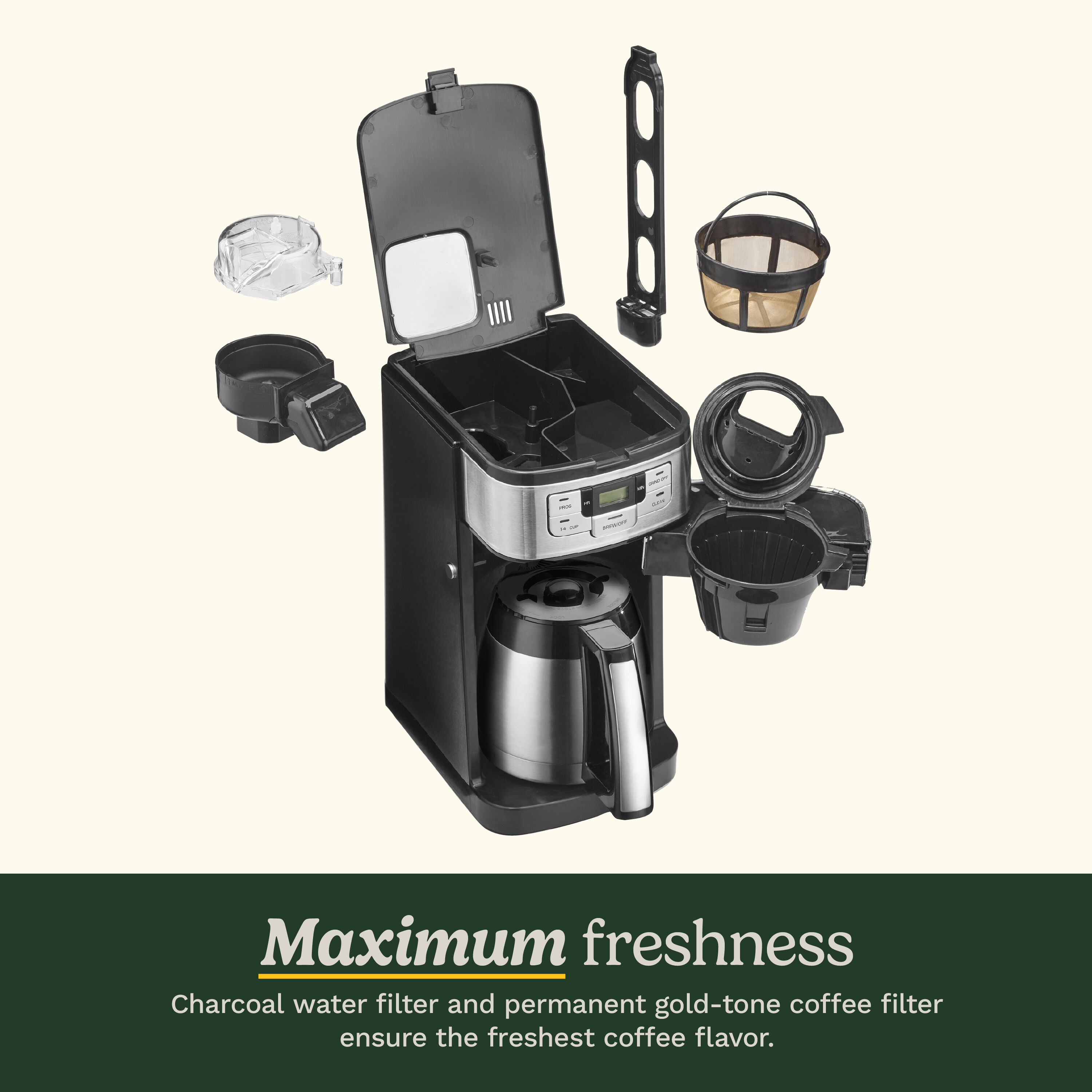 Automatic Grind & Brew 10-Cup Thermal Coffee Maker - Cuisinart