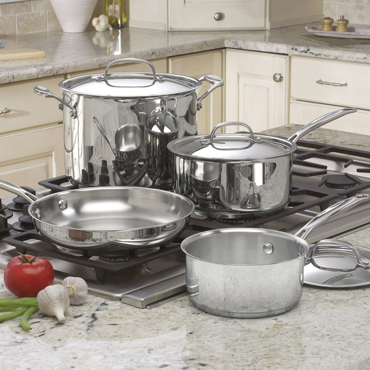 Chef's Classic&trade; Stainless 7 Piece Set 2