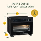 10-in-1 Digital Toaster Oven Air Fryer 9