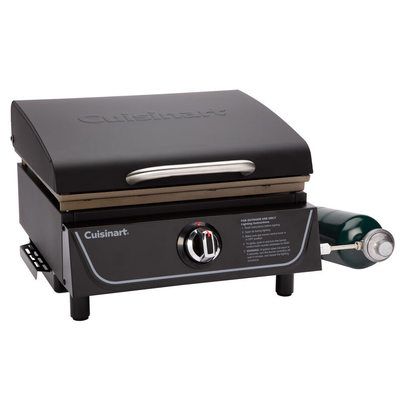 17" Tabletop Gas Griddle with Hood
