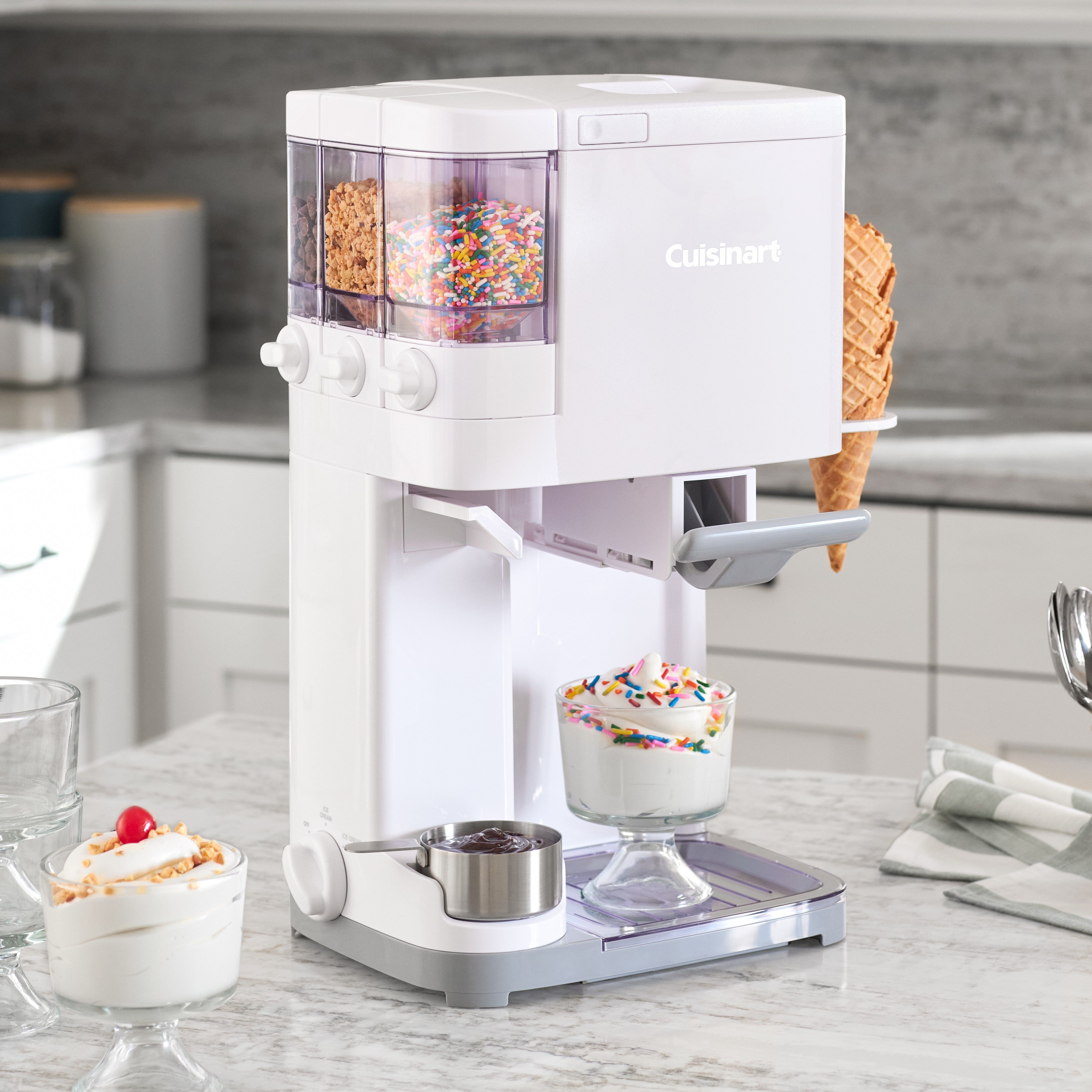 Mix It In Soft Serve Ice Cream Machine - Cuisinart Mix It In Soft Serve Ice Cream Machine - Cuisinart