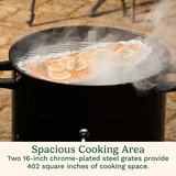 16" Vertical Charcoal Smoker 5