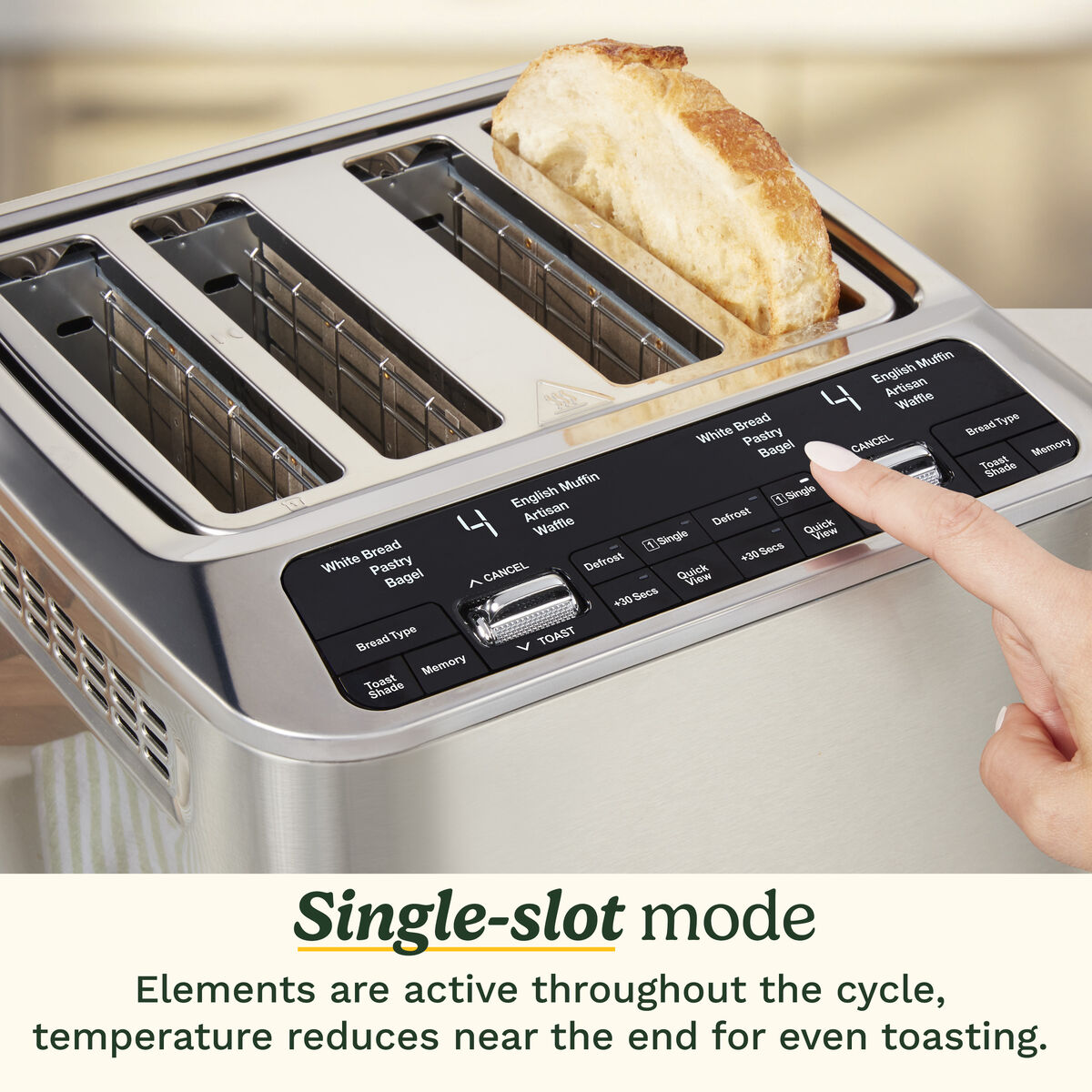 4-Slice Motorized Digital Toaster 10
