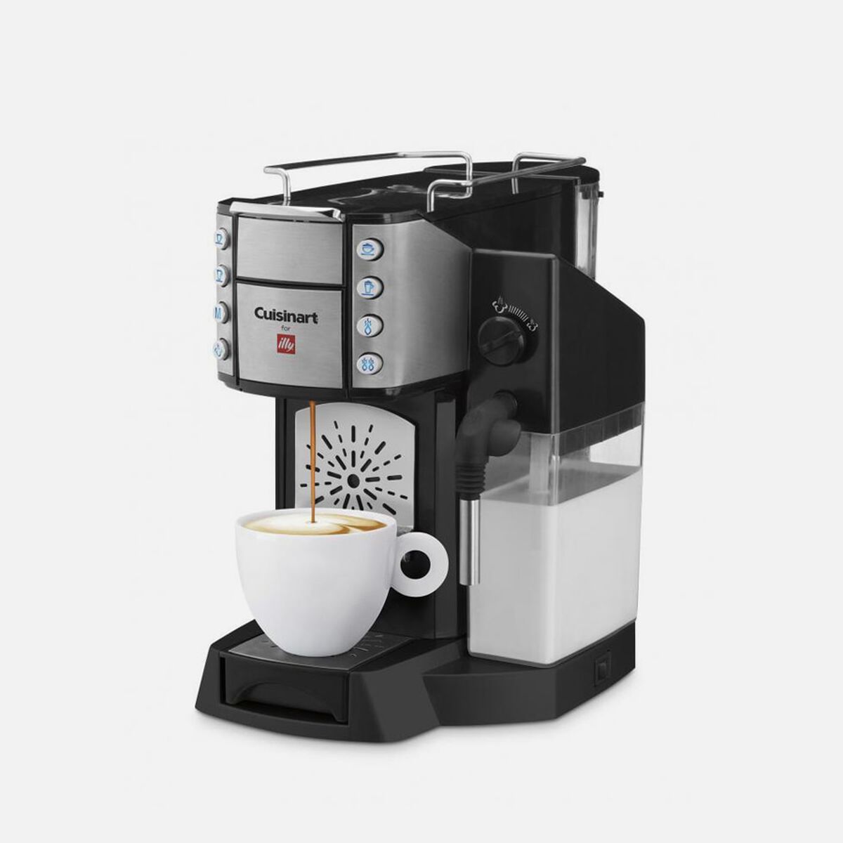 Macchina Caffè CUISINART Per Espresso E Cappuccino - Acciaio Inossidabile, 0.35L, Programmabile - Foto 2