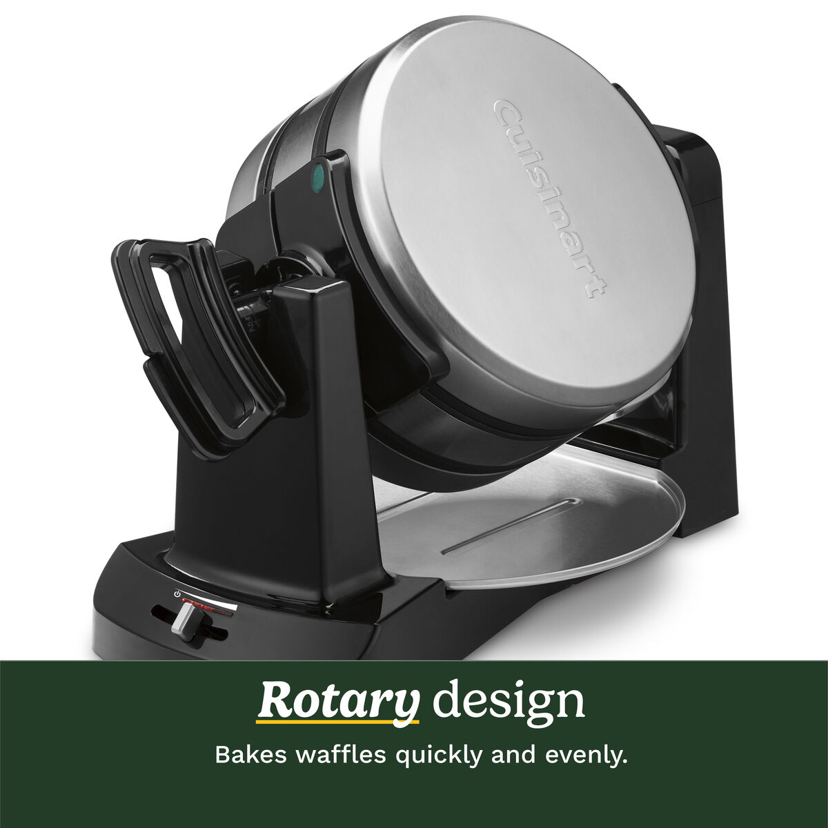Double Flip Belgian Waffle Maker