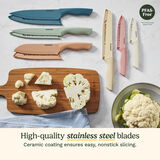 Advantage&reg; 12-Piece Ceramic-Coated Knife Set
