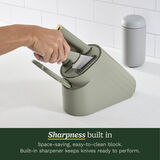Artisan Elite Stainless Steel Cutlery 6 Piece Knife Block Set 6