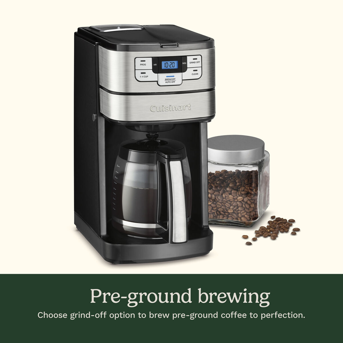 Automatic Grind & Brew 12 Cup Coffee Maker