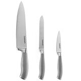3pc Stainless Steel Knife Set - Graphix Collection 1